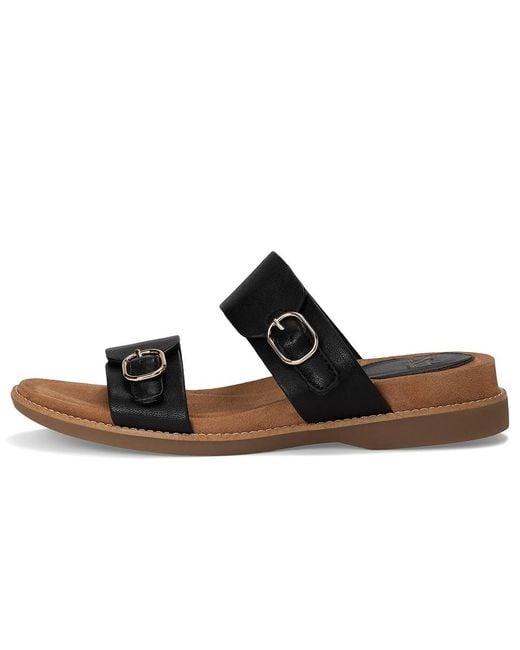 Söfft Black Bernise Sandals 8.5 M (B) Leather