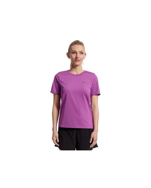 Columbia Purple Wild Springstm Short Sleeve Clothing, Elastane/Polyester