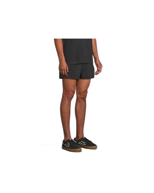 New Balance Black Athletics Stretch Woven Shorts 5 Shorts, Nylon/Spandex for men