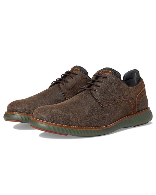 Martin Dingman Brown Countryaire Plain Toe Shoes 1, Leather for men