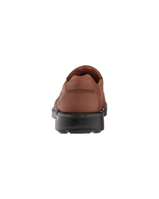 Ecco Leather Fusion Ii Slip-on (amber) Shoes in Brown for Men | Lyst