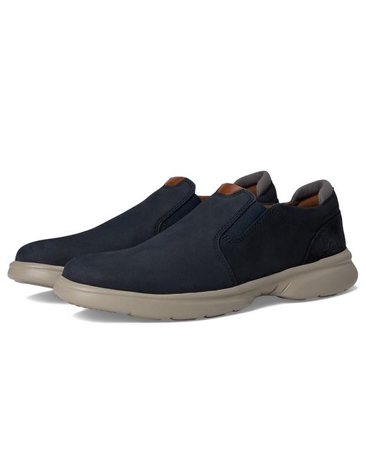 Clarks Blue Bradley Ease Lace-Up Boots 9.5 D for men