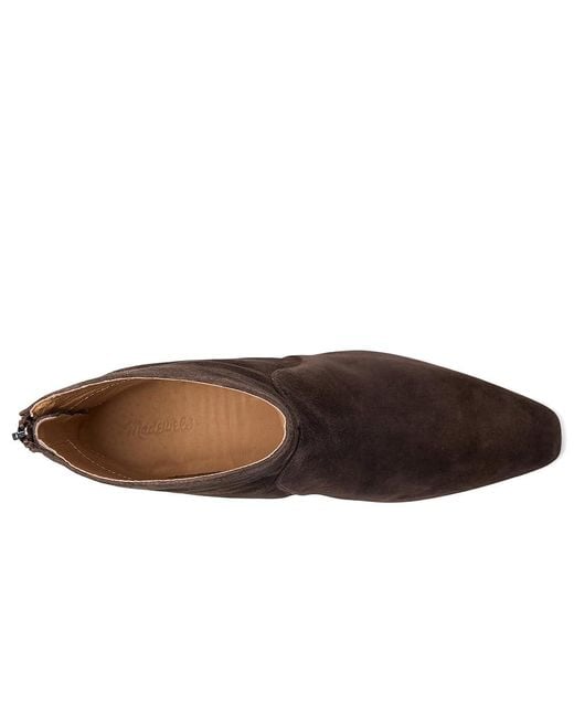 Madewell Brown Dimes Kitten Heel Boot