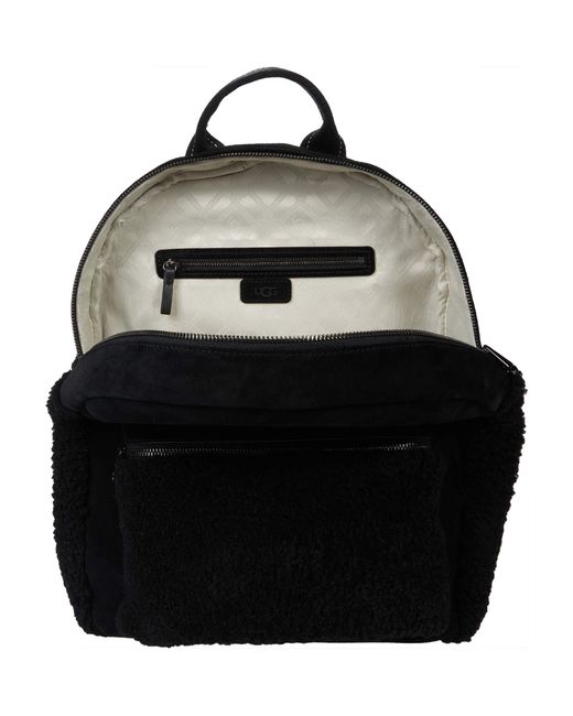 UGG Leather Dannie Ii Backpack Sheepskin in Black - Lyst