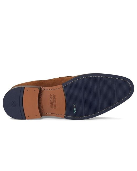 Johnston & Murphy Brown Landry Bit Shoes 9.5 M (D) Full Grain Leather for men