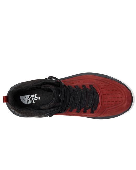The North Face Red Vectiv Exploris 2 Mid Futurelight Leather for men