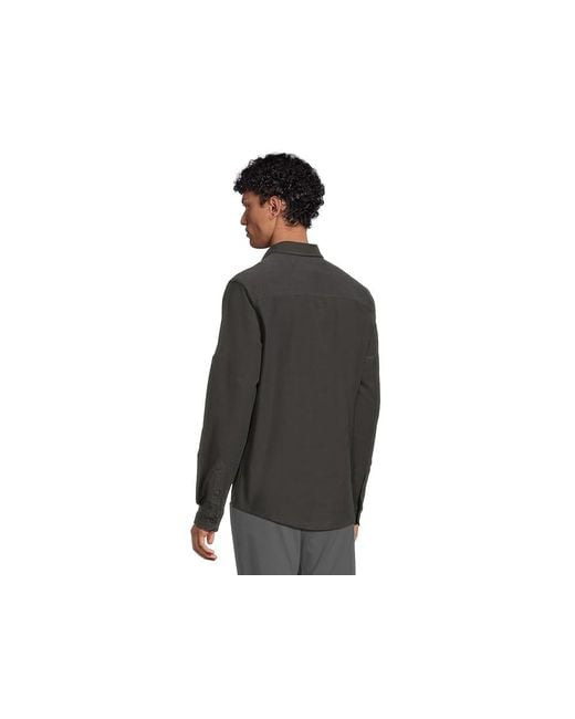 O'neill Sportswear Black Unified Overshirt Clothing, Cotton/Elastane/Polyester for men