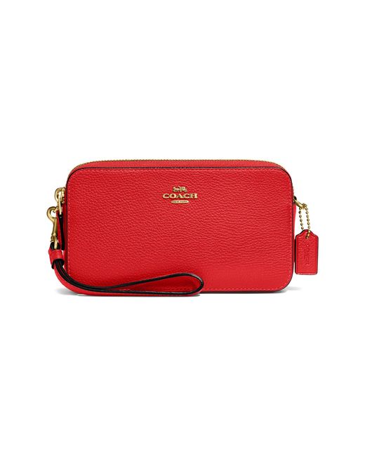 COACH Kira Crossbody in Red Lyst
