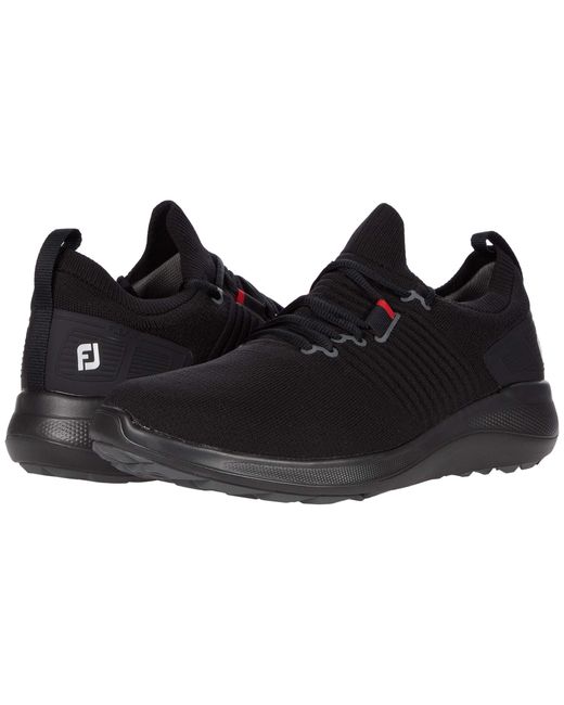 Footjoy Black Fj Flex Xp Golf Shoes - Previous Season Style for men
