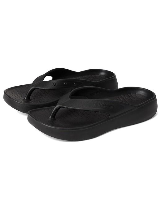 Columbia Black Boatsidetm Flip Pfg Shoes/ 10 B