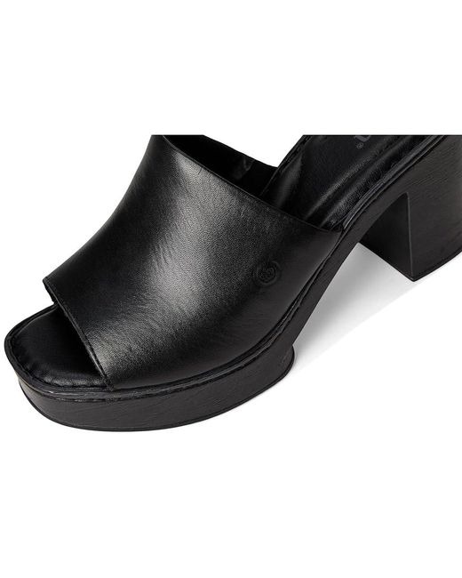 Born Black Nix Sandals 7 M (B) Leather/Textile