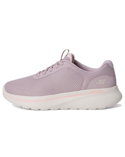 Skechers Purple Go Walk Arch Fit N-Joy Amira Walking Shoes 8.5 B