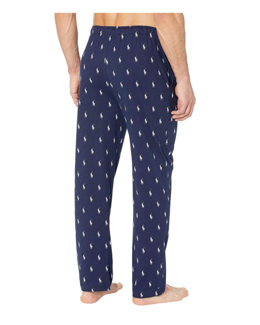 blue polo pajamas