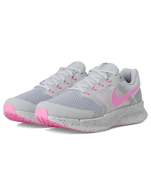 Nike Gray Run Swift 3 Se Shoes Vast/Playful/Light Smoke, Textile