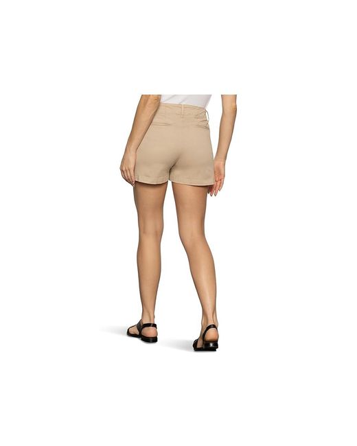 Sanctuary Black Liner Shorts Shorts, Cotton/Spandex