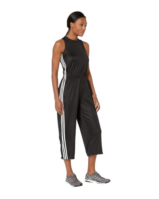 adidas Snap Romper (black/white) Women's Jumpsuit & Rompers One Piece | Lyst