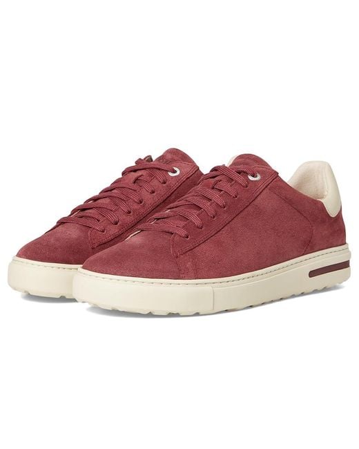 Birkenstock Red Bend Suede Shoes Zinfandel/Eggshell, Synthetic