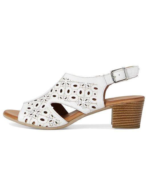 Spring Step Metallic Kovach Sandals, Leather