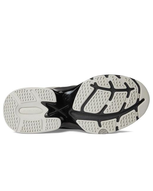 Michael Kors Black Leo Trainer Shoes, Synthetic for men