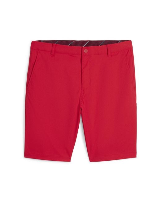 PUMA Red Volition Cargo Shorts for men