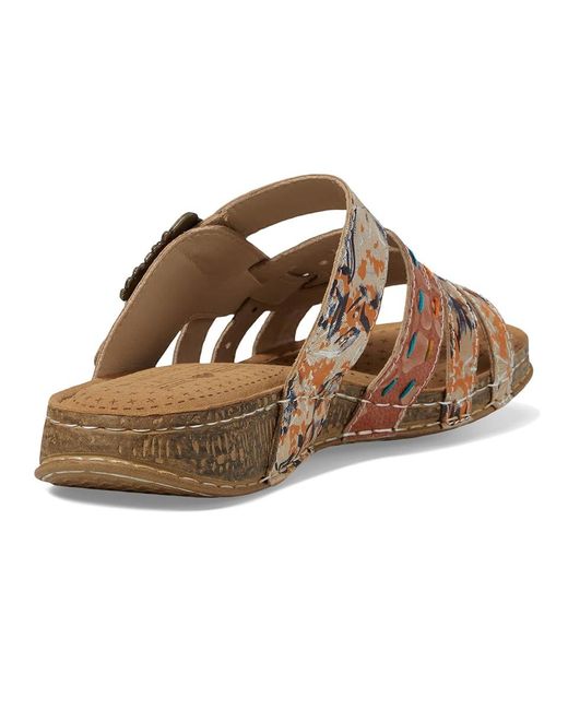 Spring Step Natural Calamityjay (Camel Multi) Shoes