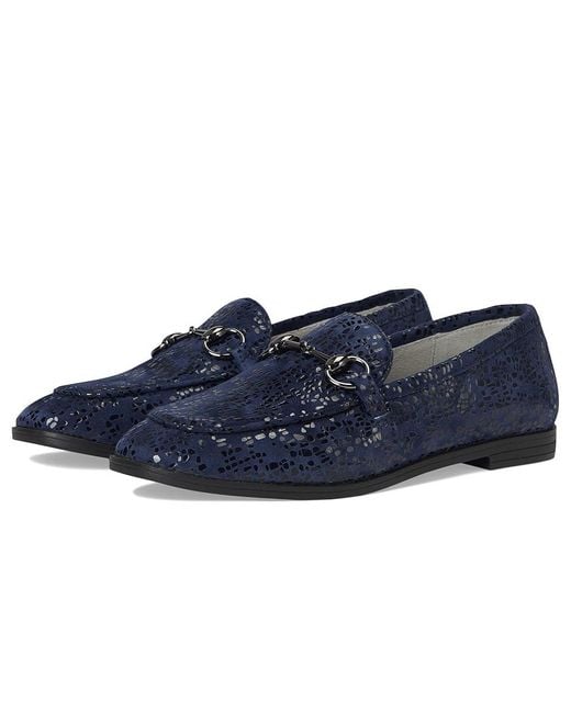 Alegria Blue Aliya Flat Shoes, Leather