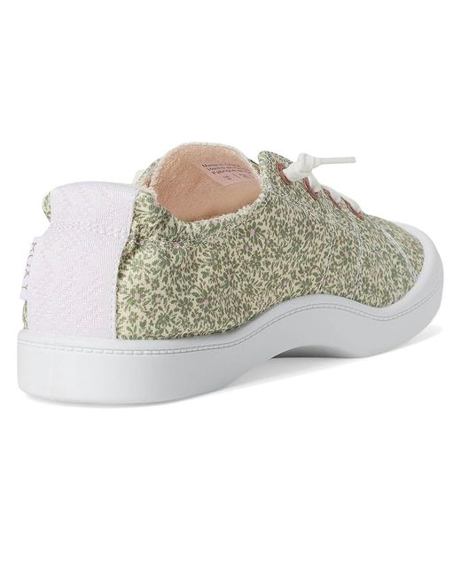 Roxy White Bayshore Plus Shoes, Textile