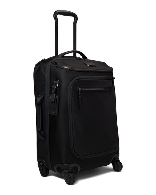 Tumi Voyageur Leger International Carryon in Black Lyst