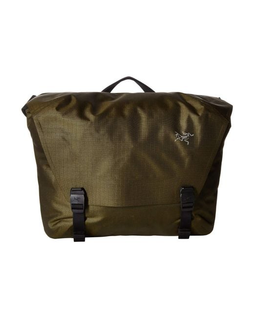 Arc'teryx Black Granville 10 Courier Bag (bushwhack) Bags for men