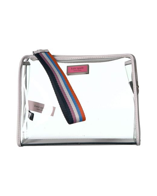 Kate Spade Sam Medium Clear Cosmetics Case Lyst