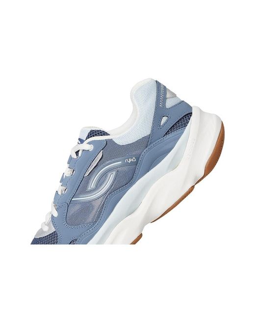 Ryka Blue Rezorb Max Classic Walking Sneakers Walking Shoes 6.5 B
