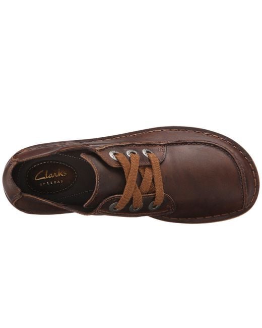 Clarks Funny (brown Leather) Women's Lace Casual | Lyst