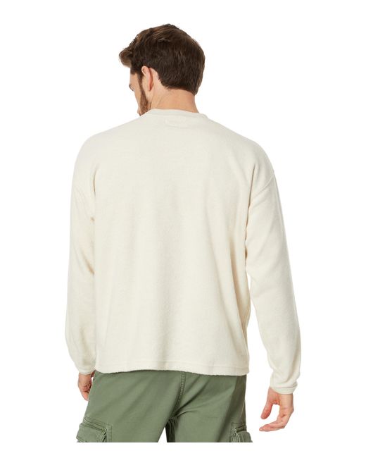 Madewell White Crewneck Pocket Sweatshirt for men