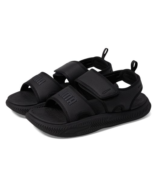 PUMA Black Softridepro Sandal 24 for men