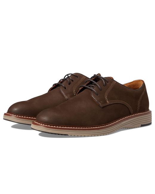 Johnston & Murphy Leather Upton Plain Toe in Brown for Men | Lyst