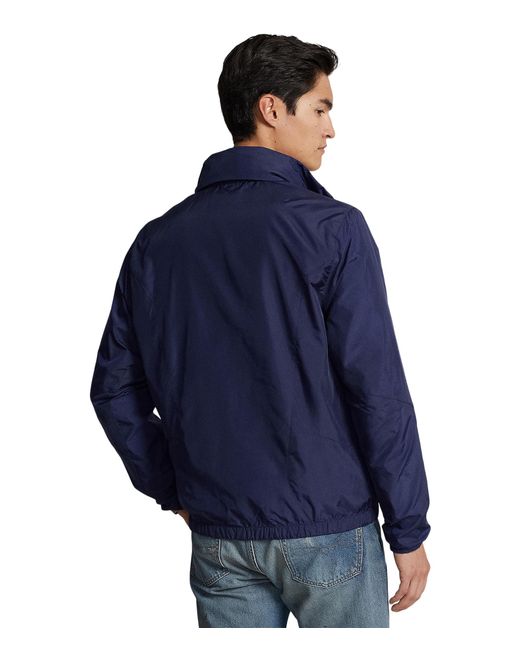 Polo Ralph Lauren Blue Water-repellent Ripstop Jacket for men