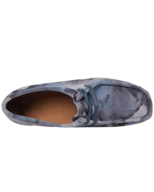 clarks wallabee cool blue