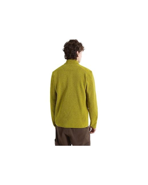 Arc'teryx Green Covert Cardigan Sweater, Polyester for men