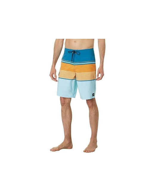 O'neill Sportswear Black Lennox Stripe 21 Boardshorts Swimwear, Elastane/Polyester for men
