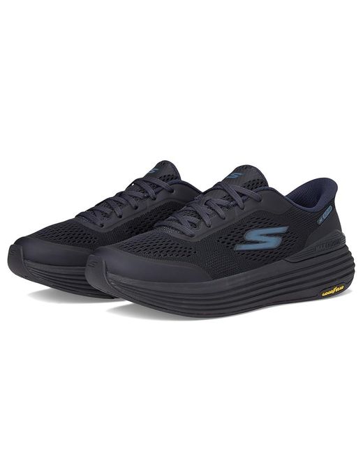 Skechers Blue Max Cushioning Suspension Chrone Hands Free Slip-Ins Shoes 8 B