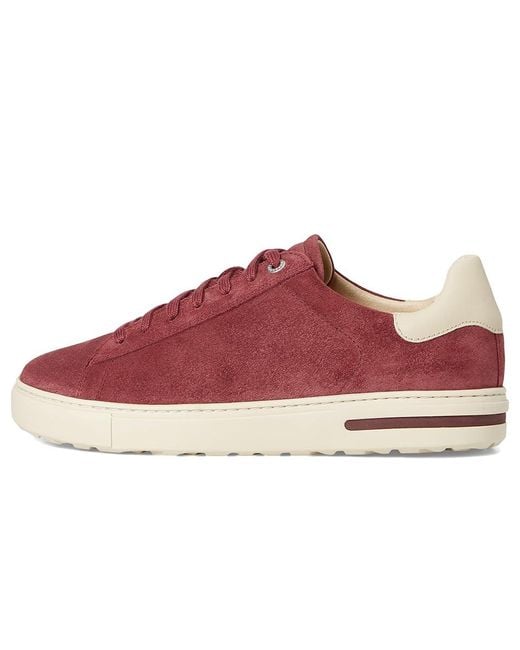 Birkenstock Red Bend Suede Shoes Zinfandel/Eggshell, Synthetic