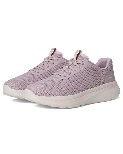 Skechers Purple Go Walk Arch Fit N-Joy Amira Walking Shoes 8.5 B