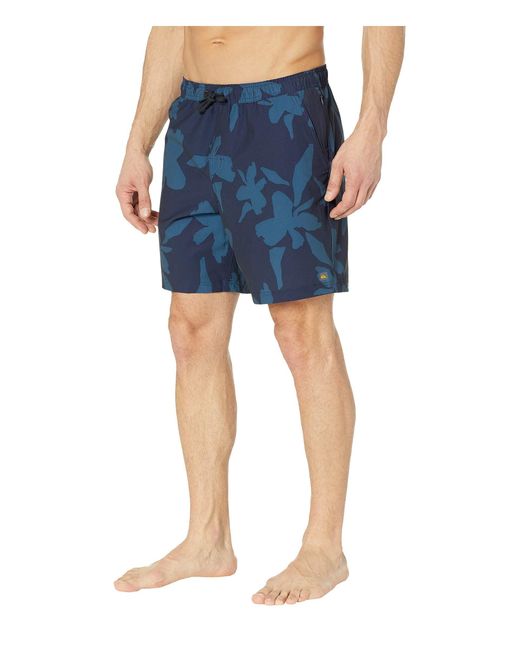  Quiksilver  Synthetic Rapid Waikiki  Nights Shorts in Blue 