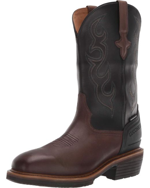 lucchese steel toe