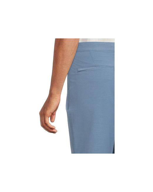 Billabong Blue Crossfire 19 Submersible Shorts Charcoal/ Cotton/Elastane/Polyester for men