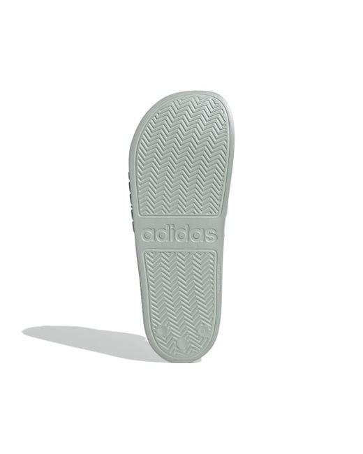 Adidas Gray Adilette Shower Slides for men