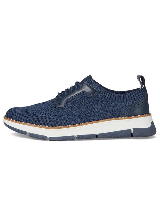 Cole Haan Blue Zerogrand Revel Stitchlite Oxfords Shoes 10 C
