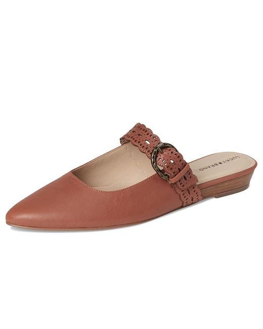 Lucky Brand Brown Nicona Flat Shoes 8.5 B
