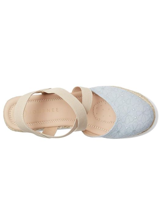 Journee Collection Metallic Ashlee Wedge Shoes, Synthetic