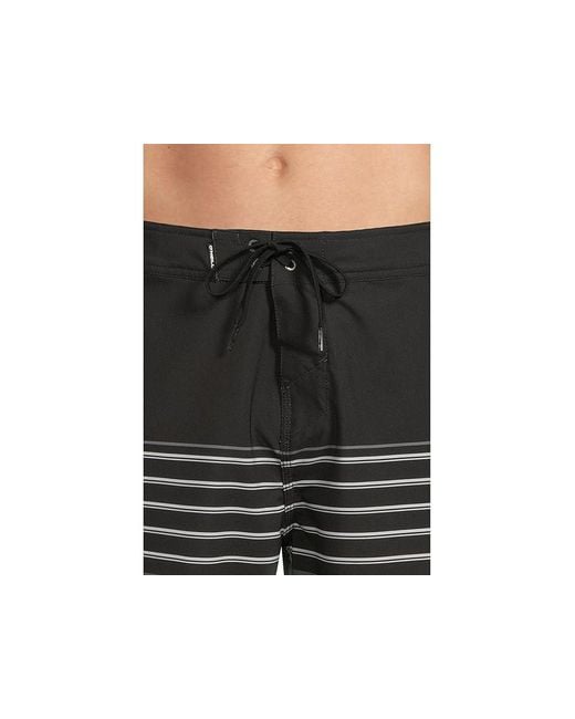 O'neill Sportswear Black Hyperfreak Heat Stripe 21 Boardshorts Swimwear, Elastane/Polyester for men
